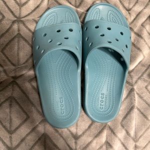 Croc flip flops